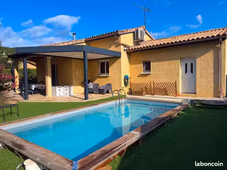 villa plain-pied 130 m² avec piscine & spa – sennecé-lès-mâcon