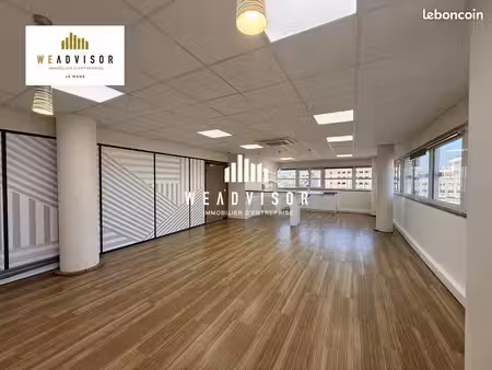 bureaux 209 m² le mans