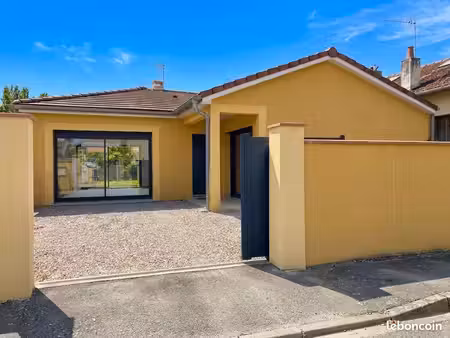 maison t3 de plain-pied  110 m²  récente  jardin de 200 m²  proche du caminadour  stationn