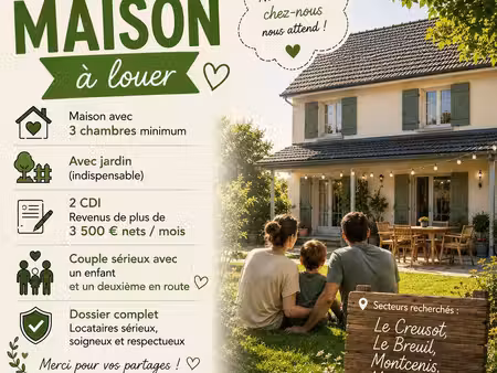 recherche maison en location