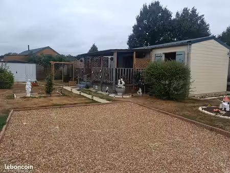 chalet et terrain