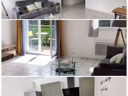appart 2 pièces 47 m² rez-de-jardin - balcon + parking