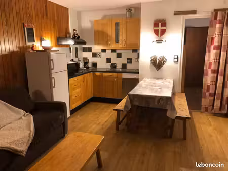 studio meublé 33 m² - aillon-le-jeune - idéal investissement locatif
