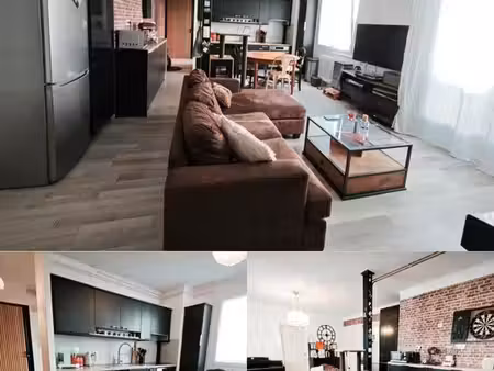 t4 traversant de 67 m² – 3 chambres – aix-les-bains centre – 255 000