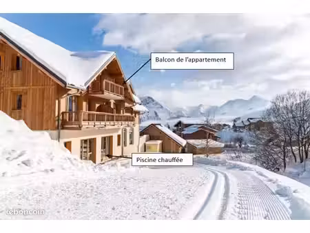 savoie / les sybelles / la toussuire / appartement 3 chambres / pieds des pistes