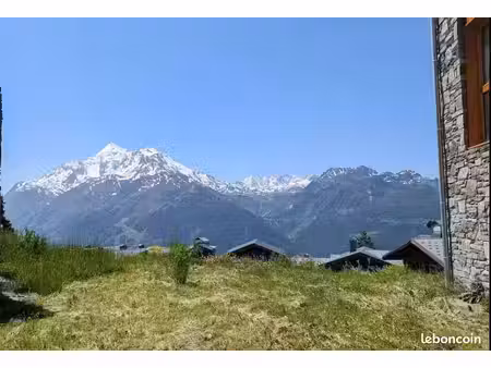 la rosière 1850 – appartement rénové – pied des pistes – terrasse & vue - pleine propriété