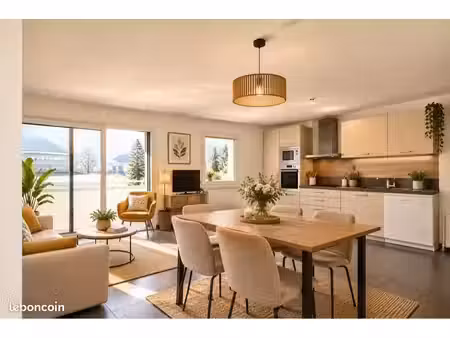 t3 71 m² – terrasse plein sud – gare à 1 min – 280 000