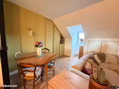 appartement 3 pièces sous combles – 54 26 m² carrez (60 10 m² au sol) + parking privé – sa