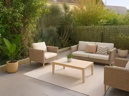 rez de jardin 4 pièces
