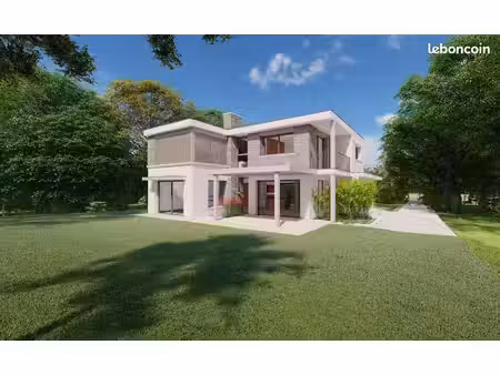 terrain 868m2 avec pc maison d'architecte 150m2