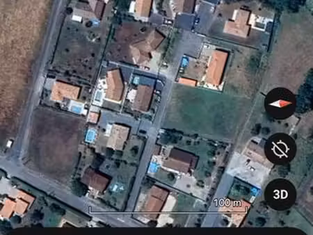 terrain constructible de 4100 m2