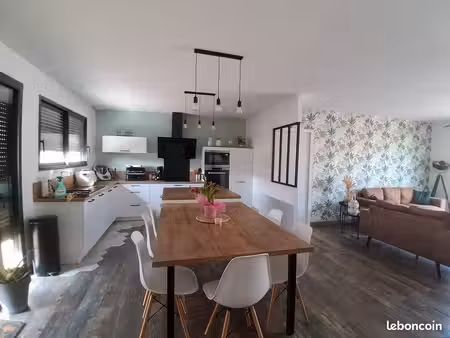 maison contemporaine de plain-pied – 95 m² – construction 2021