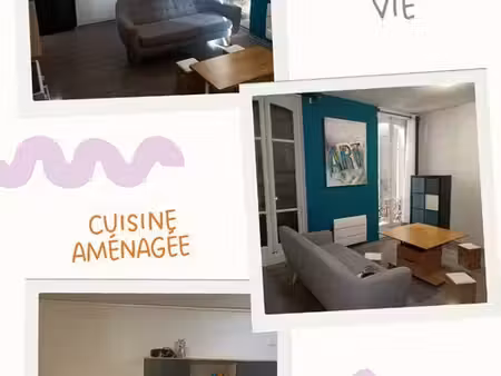 a louer t2 meublé avec terrasse