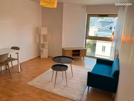 t2 meublé – 39 m² – quartier chu – rouen
