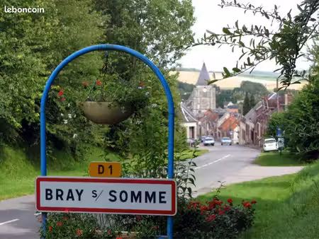 maison de bourg à rénover à bray sur somme