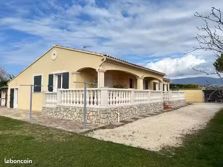 villa 5 pièces - lotissement calme - plain-pied 118m² - terrain 1287m²