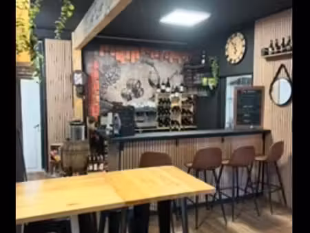 fond de commerce bar à vins petite restauration