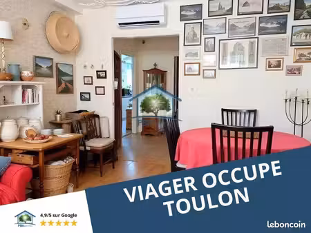appartement en viager 2 pièces 52 m²