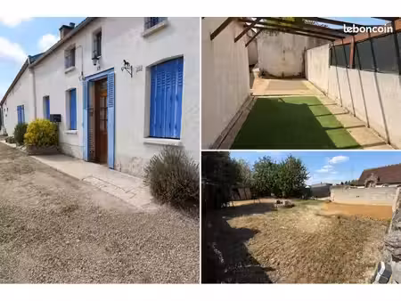 maison 112 m² – 3 chambres – jardin 300 m² – gouaix