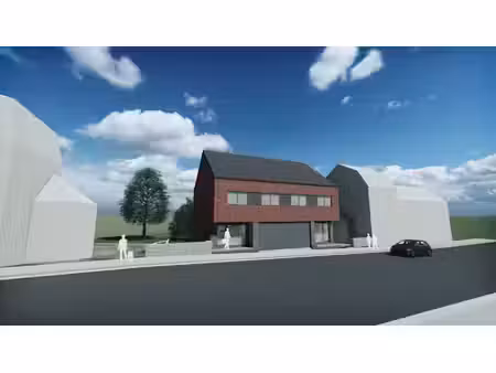 terrain à bâtir avec permis accepté pour deux maisons
