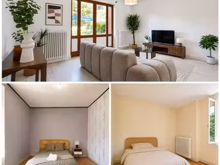 location - maison t3 avec garage et jardin