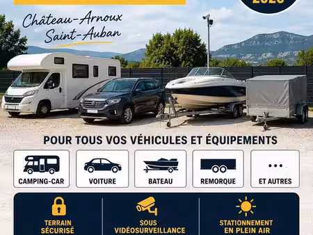 emplacement tout vehicule sécurisé