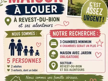 ? recherche maison à louer ?