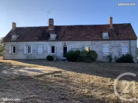 belle longère bourbonnaise + grande grange a 4 km de cosne d'allier