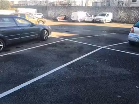 place de parking privative aix les bains