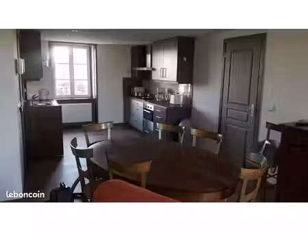 appartement meublé à 500 m gare la clayette