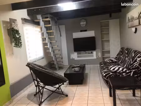 appartement meublé 40 m² -calme -parking -roquefort la bedoule