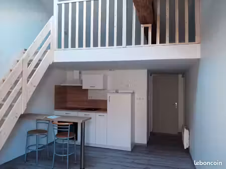 studio avec terrasse