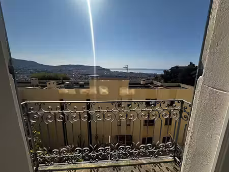 nice le piol - f3  avec terrasse. belle vue dégagée
