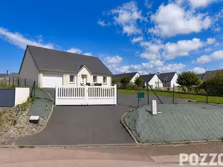 maison de plain-pied de 2017 -88 m² habitable + garage de 18 m² à granville (50400)