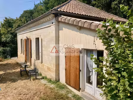 authentique maison en pierre de plain-pied 112 m2 4 cham