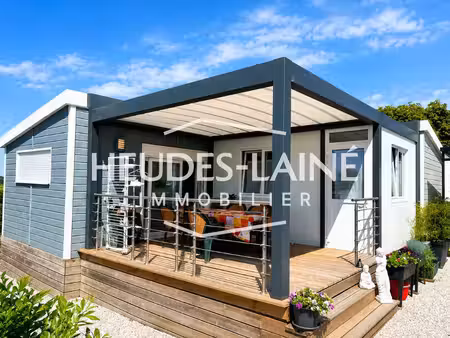 mobile-home saint pair sur mer 4 pièce(s) 71 m2