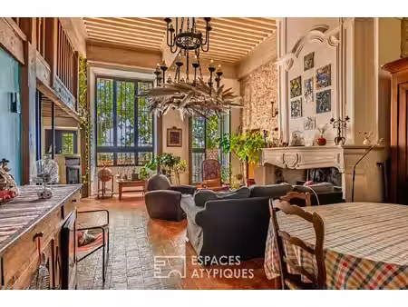 maison de caractère avec terrasse panoramique