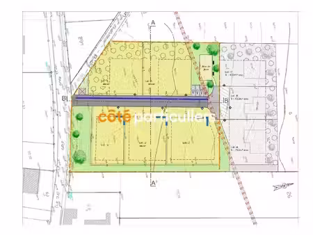 terrain constructible viabilisé à vendre