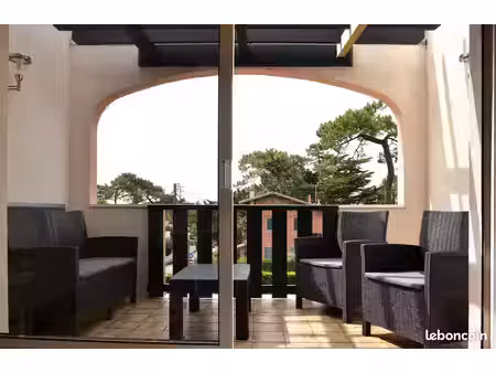 location la baule  contrat mobilité  très agréable duplex 60 m2 meublé  plage à 300m et pr