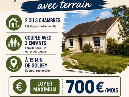 recherche maison en location