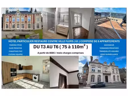 appartements de standing centre ville