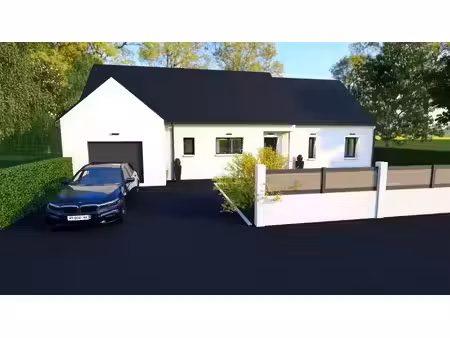 terrain avec maison neuve à vendre