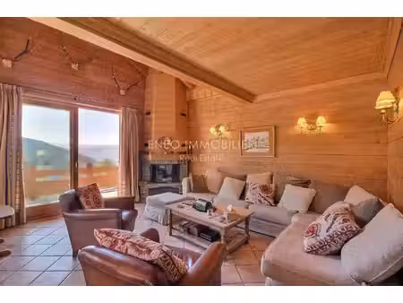 chalet d'exception avec vue panoramique