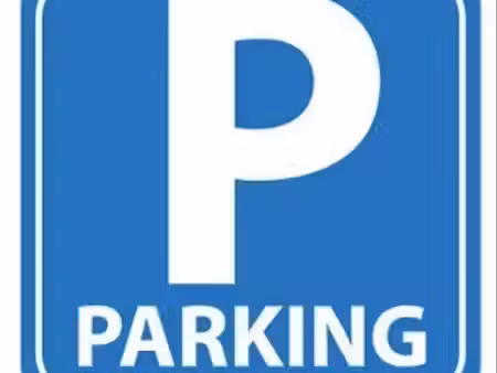 à vendre – place de parking sécurisée