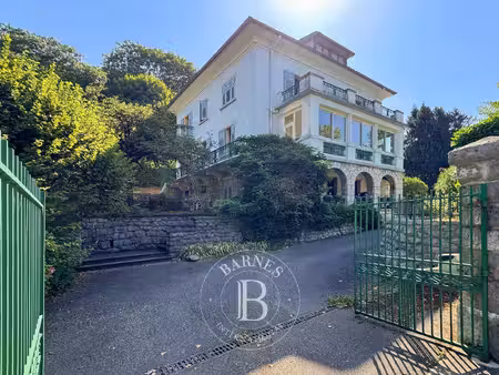 barnes aix-les-bains - chambéry - exclusivite - premières hauteurs - maison de maître avec