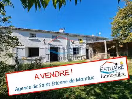 vente maison à saint-étienne-de-montluc (44360) : à vendre / 144m² saint-étienne-de-montlu