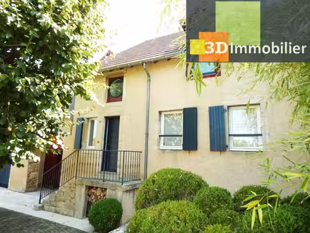 périphérie lons-le-saunier (39)  maison familiale en pierre rénovée 200 m² à vendre  5 cha