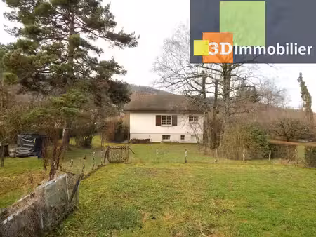 vente : lons-le-saunier (39)  vends maison à rafraichir 123 m² sur terrain 4782 m²