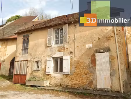 vente : secteur sellières (39230)  à vendre maison de village en pierre à rénover 75 m²  t