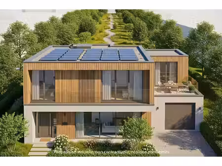 terrain avec cu favorable à brugheas – projet maison individuelle